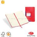 Fancy diary hardcover paper notebook with pocket